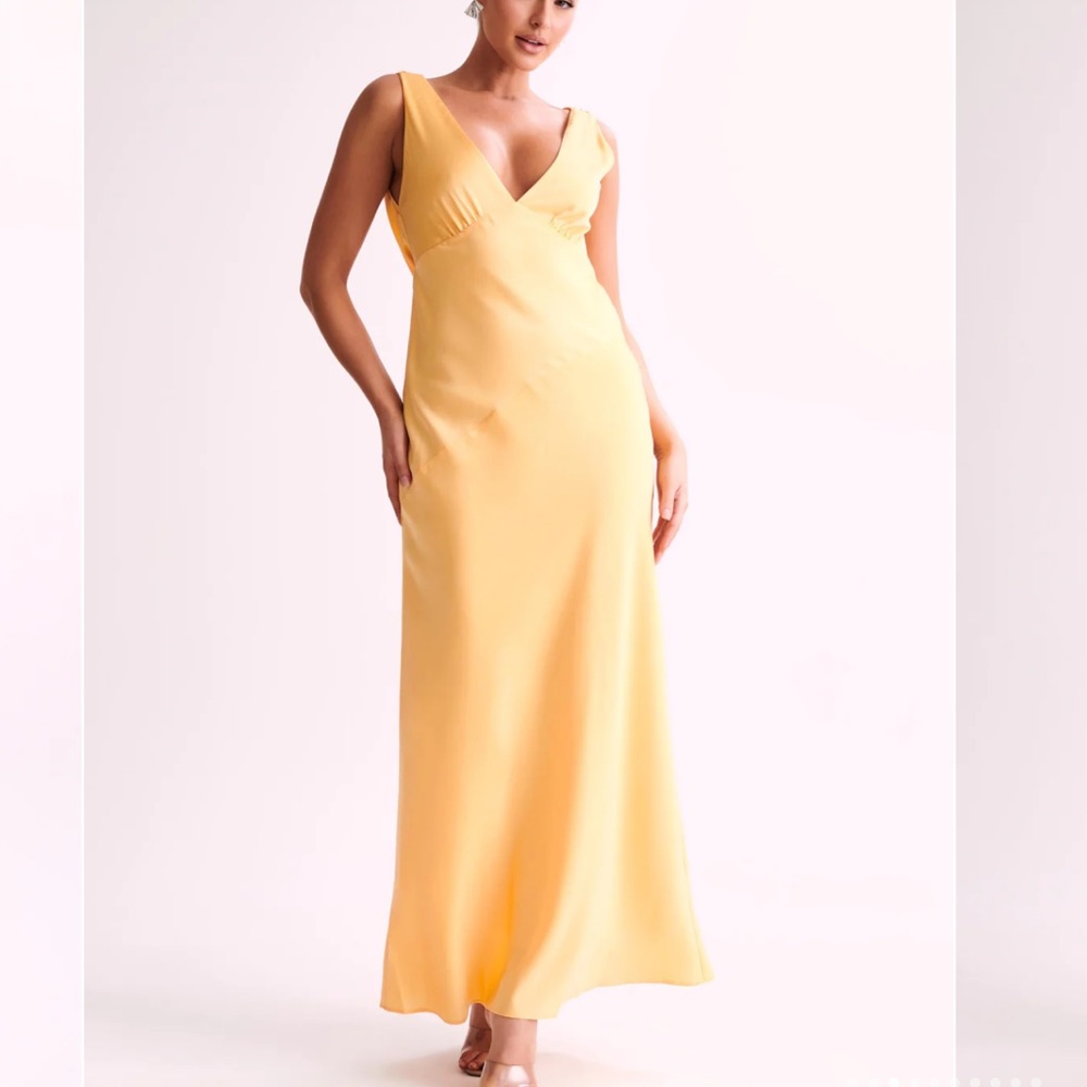 Meshki Yellow Dress